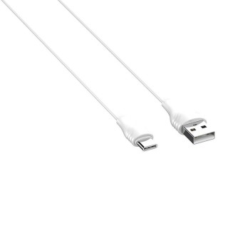 Cable USB to USB-C LDNIO LS553, 2.1A, 2m (white)