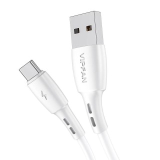 USB to USB-C cable VFAN Racing X05, 3A, 3m (white)