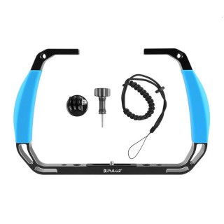 Underwater Diving Rig PULUZ for Action Cameras (Blue)