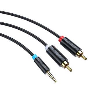 Cable Audio 3.5mm to 2x RCA Vention BCLBI 3m Black