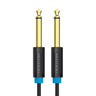 Audio Cable TS 6.35mm Vention BAABH 2m (black)