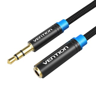 Cable Audio Braided 3.5mm male-female Vention VAB-B06-B200-M 2m Black