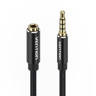 Cable Audio TRRS 3.5mm Male to 3.5mm Female Vention BHCBI 3m Black