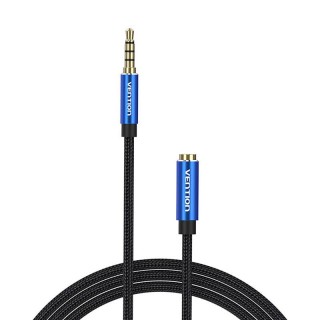 Cable Audio TRRS 3.5mm Male to 3.5mm Female Vention BHCLI 3m Blue