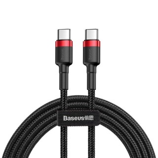 Tablets and Accessories // USB Cables // Kabel usb-c na usb-c pd baseus cafule pd 2.0 qc 3.0 60w 2m czarno-czerwony