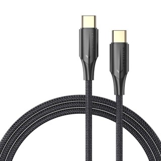 USB-C 2.0 to USB-C Cable Vention TAUBH 2m, 3A, LED Black