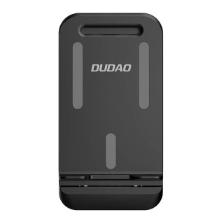 Mini foldable desktop phone holder Dudao F14S (black)