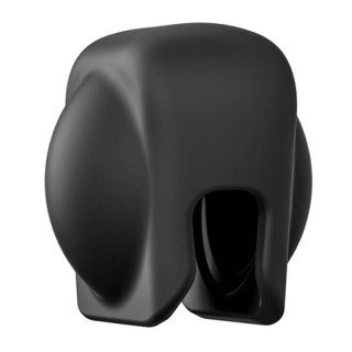 Silicone protective lens cover Puluz for Insta360 X3 (black)