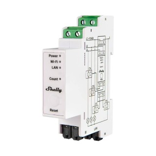 2-phase Energy Meter Shelly PRO 3EM 120A Wi-Fi