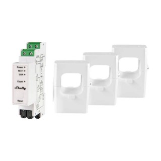 2-phase Energy Meter Shelly PRO 3EM 400A Wi-Fi