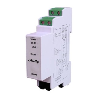 2-phase Energy Meter Shelly PRO 3EM 400A Wi-Fi