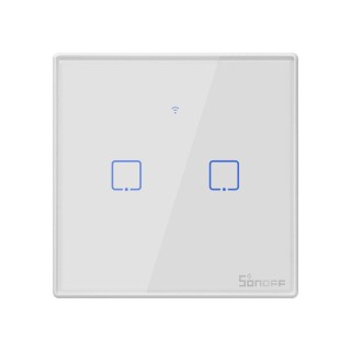 Smart Switch WiFi + RF 433 Sonoff T2 EU TX (2-channel)