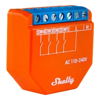 Wi-Fi Controller Shelly PLUS I4, 4 inputs