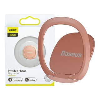 Baseus Invisible Ring holder for smartphones (rose gold)