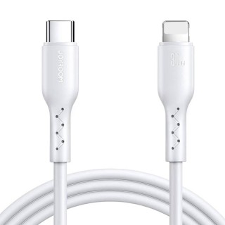 Cable Flash Charge USB C to Ligtning SA26-CL3 / 30W / 1m (white)