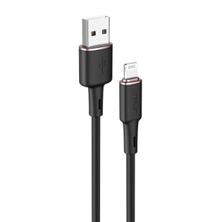Cable USB to Lightining Acefast C2-02, MFi, 2.4A, 1.2m (black)