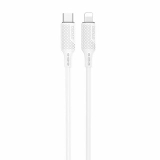 USB-C cable for Lightning Dudao L6S PD 20W, 1m (white)