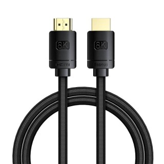 Cable HDMI-HDMI 1.0m (HDMI 2.1) black 8K 60Hz, BASEUS