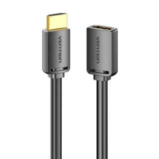 HDMI 2.0 Male to HDMI 2.0 Female Extension Cable Vention AHCBH 2m, 4K 60Hz, (Black)