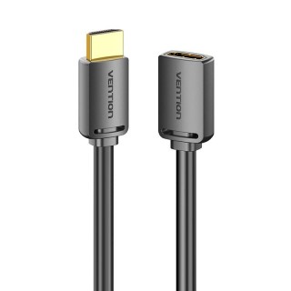 HDMI 2.0 Male to HDMI 2.0 Female Extension Cable Vention AHCBD 0,5m, 4K 60Hz, (Black)