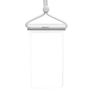 Waterproof phone case Baseus AquaGlide with Cylindrical Slide Lock (white)
