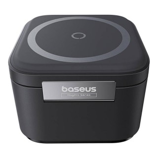 2in1 Magnetic Wireless Charger Baseus MagPro 25W (Black)