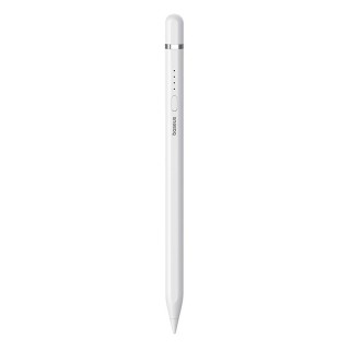Active stylus Baseus Smooth Writing Series with wireless charging, USB-C (White)