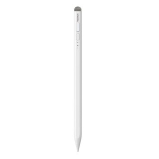 Stylus Baseus Smooth Writing Series with LED indicators active/passive version (White)