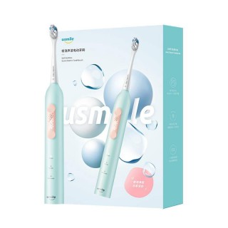 Sonic toothbrush with a set of tips Usmile P4 (blue)