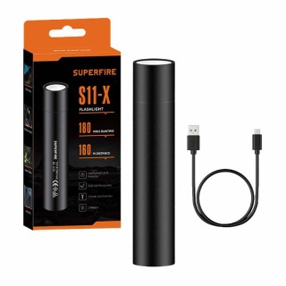 Mini flashlight Supfire S11-X, 700lm, USB