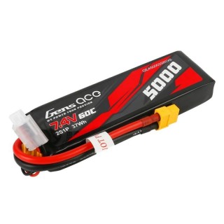 Battery Gens Ace 5000mAh 7,4V 50C 2S1P XT60 Material Case