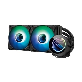 PC Water Cooling Darkflash DX240 V2  ARGB 2x 120x120 (black)