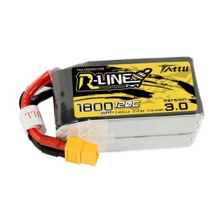 Battery Tattu R-Line Version 3.0 1800mAh 14,8V 120C 4S1P XT60
