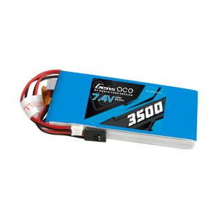 Battery LiPo Gens Ace 3500mAh 7,4V 1C 2S1P RX/TX