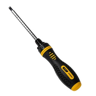 Ratchet screwdriver Deli Tools EDL626011, 6/PH2x180mm