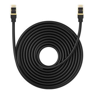 Network cable cat.8 Baseus Ethernet RJ45, 40Gbps, 10m (black)