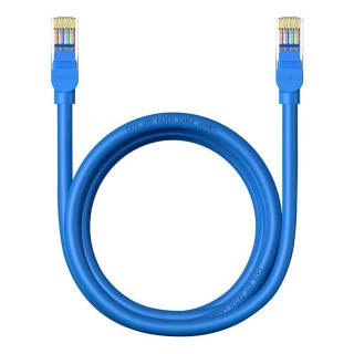 Round Cable Baseus Ethernet RJ45, Cat.6, 2m (blue)