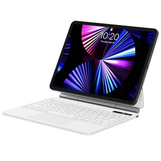 Case with keyboard for iPad Baseus Brilliance PRO 10, 10.9" (white)