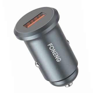 Car charger Foneng C15, USB, 4A (grey)