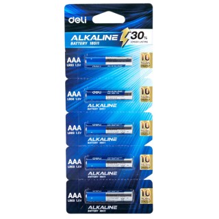 Deli Alkaline batteries AAA LR03 5pcs