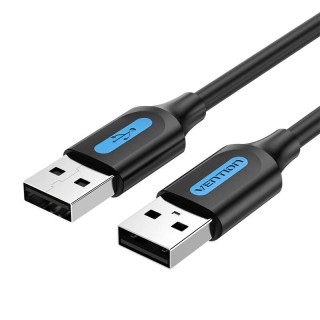 USB 2.0 cable Vention COJBI 2A 3m Black PVC