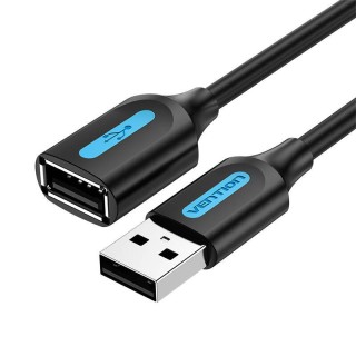 Extension Cable USB 2.0 Male to Female Vention CBIBF 1m Black