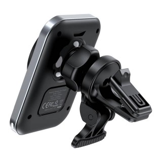 Magnetic car holder witch charger Choetech T206-F, 15W (black)
