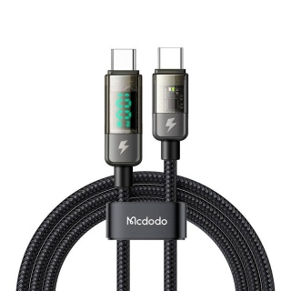 Mcdodo CA-3610 USB-C to USB-C cable, auto power off, PD 100W, 1.2m (black)