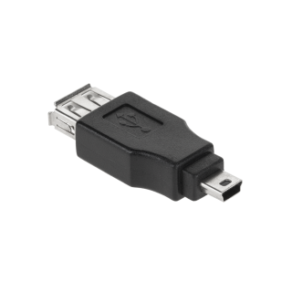 SALE // Złącze wtyk mini usb 5P/gniazdo USB typ A