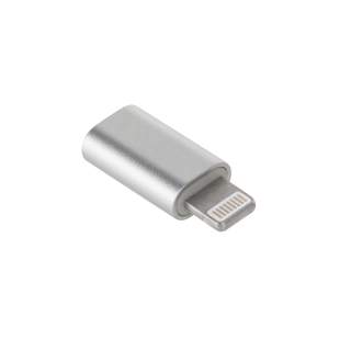 SALE // Adapter Przejściówka Micro USB - Apple Lightning M-Life biała