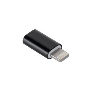 SALE // Adapter Przejściówka Micro USB - Apple Lightning M-Life czarna