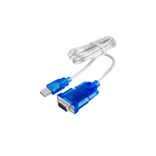 Computer components and accessories // PC/USB/LAN cables // Kabel konwerter USB 2.0 - RS232 (DB9M)