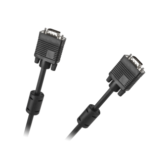 Koaksialinių kabelių sistemos // HDMI, DVI, AUDIO jungiamieji laidai ir priedai // Kabel  SVGA wtyk-wtyk 5m