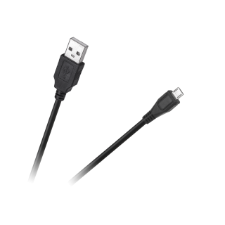 Planšetdatori un aksesuāri // USB Kabeļi // Kabel USB - micro USB   1.0m Cabletech Eco-Line